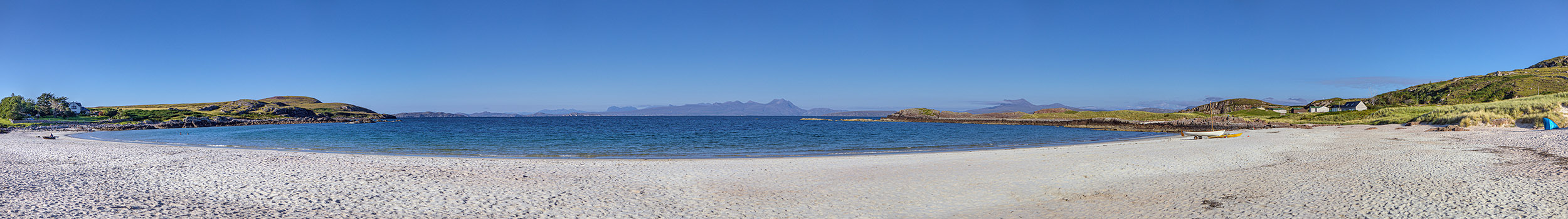 Mellon Udrigle Beach, Wester Ross, Panorama
